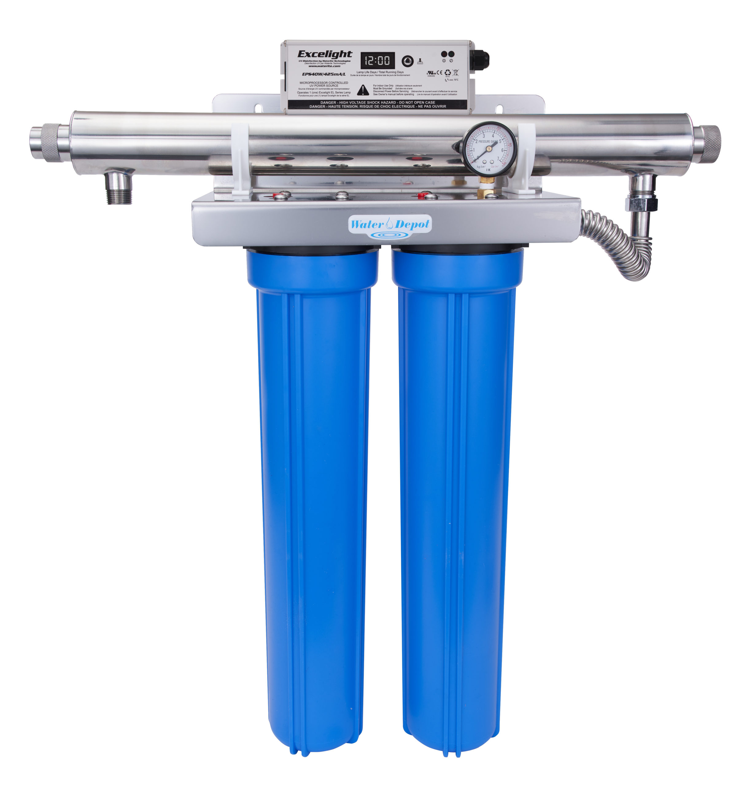 20” Double Slim Ultraviolet System | Water Depot